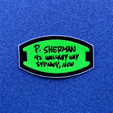P. Sherman 42 Wallaby Way Sydney Embroidered Iron on Patch - Etsy