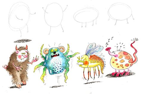 How To Draw Mythical Creatures For Kids