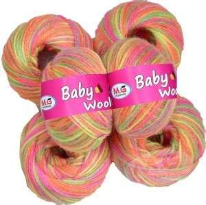 KNIT KING M.G ENTERPRISE Premium 100% Acrylic Multi Rose (10 pc) Art ...
