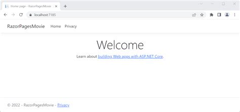 Image result for Asp.net Core Razor Pages Tutorial