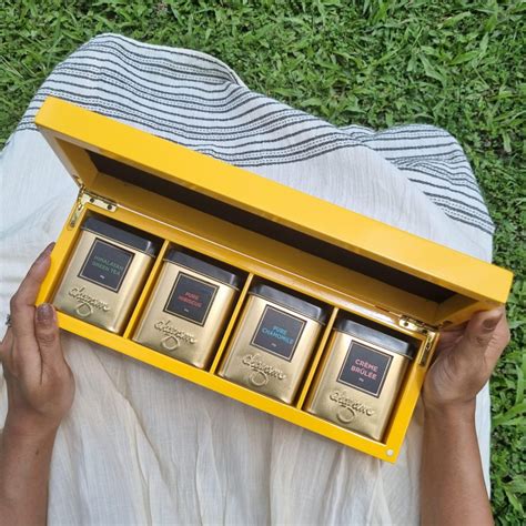 Fine Tea Chest – Elegant Premium Wooden Tea Gift Box | Chayam Tea