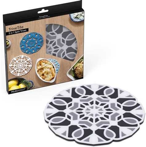 Amazon.com: Peleg Design TriveTile Trivet Set – for Hot Pots and Pans ...