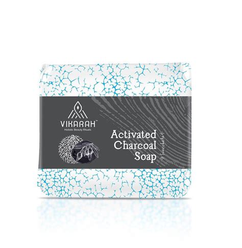 Buy Natural Charcoal Soap | Natural Body Care Products Online | Vikarah