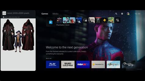 PS5 Web Browser App 的图像结果