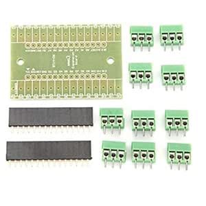 Expansion Board Terminal Adapter DIY Kit for Arduino Nano IO Shield ...