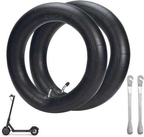 (2-Pack) 12" (12 1/2 x 2 1/4) Thicker Inner Tubes for Electric Scooters ...