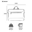 ZenPack UNO Minimal Black Messenger Bag X Briefcase for Laptops up to