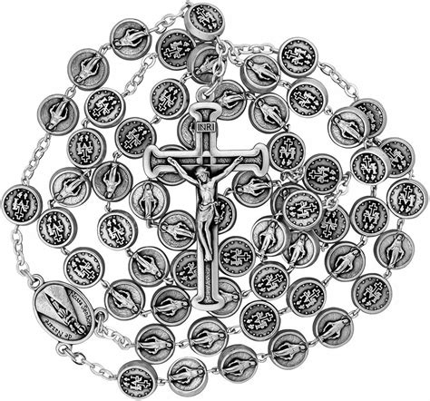 Buy Venerare Immaculate Conception Rosary with Miraculous Medal Beads ...