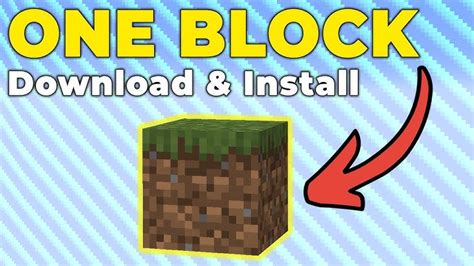 How to Install One Block Mod 的图像结果