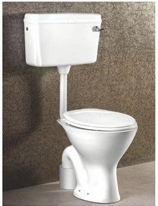 Ceramic EWC S Trap Normal With Flush Tank And Seat Cover Western ...