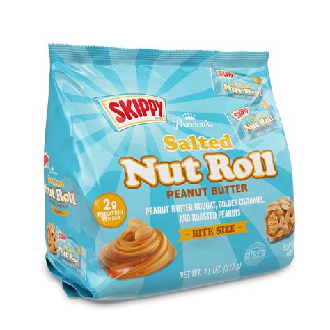 Amazon.com : Pearson's SKIPPY® Peanut Butter Salted Nut Roll | Peanut ...