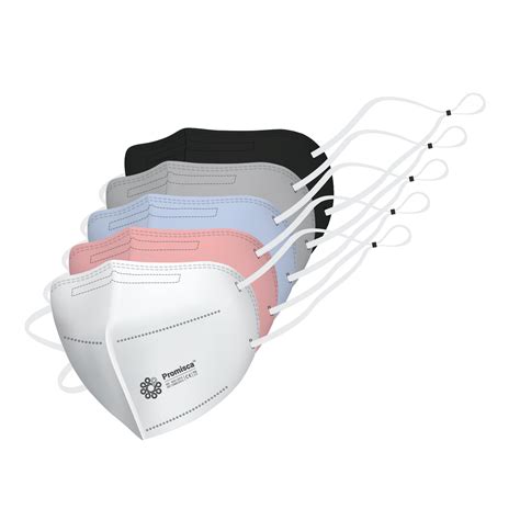 Promisca N95 (Pack of 5) Head Loop Style Protective Face Mask 5 layere