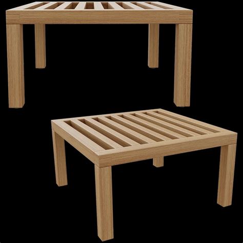Prostoria – Outdoor table Umomoku low 3ds Max – 3DSky Model Free