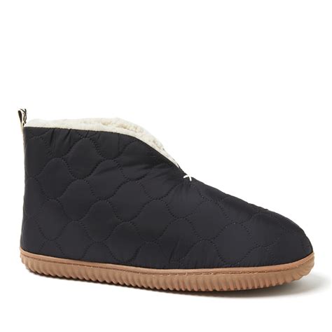Dearfoams Men's Warm Up Bootie House Shoe Boot Slipper - Walmart.com