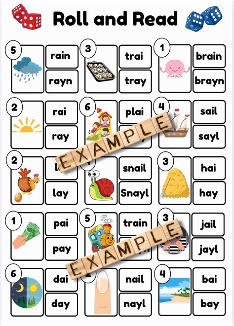 Mash > Games / Cluichí > Roll and Read Ai Ay