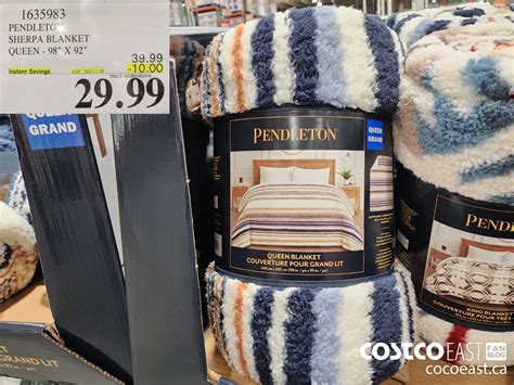 Pendleton Sherpa Queen Blanket Costco at Joyce Hartmann blog