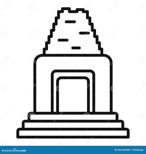 Ancient Mayan Temple Representing Mesoamerican Civilization ...