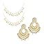 Peora Blue Meenakari Gold Plated Chandbali Traditional Earrings Gift ...
