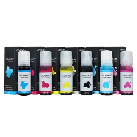 Splashjet 057 Refill Ink for Ep L8050, L18050 Printer - Compatible Ink ...