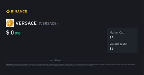VERSACE Price Today | VERSACE to USD Live Price, Market Cap & Chart