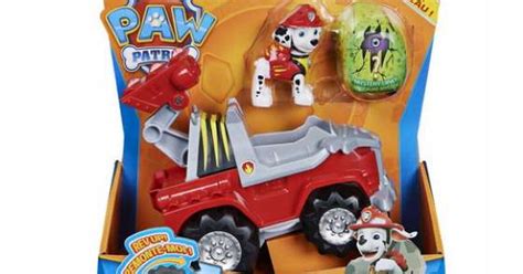 Spin Master 30552 - Paw Patrol Dino Rescue Marshalls Base Vehicle with ...