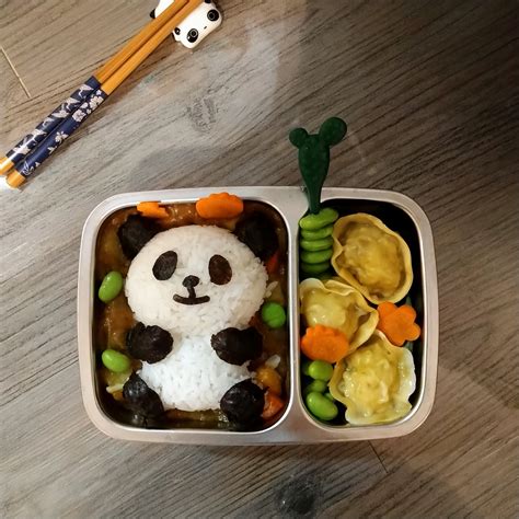 How to Make Cute Panda Onigiri | Bento Box Ideas — PY's Kitchen ...