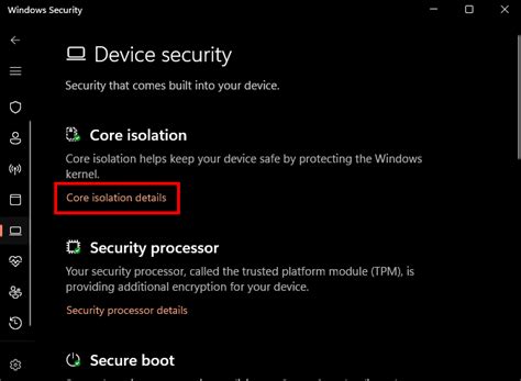 Image result for Disable Memory Integrity
