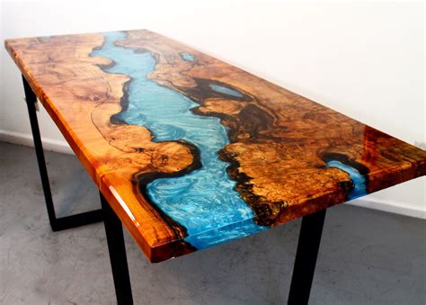 River Table Für Anfänger Aus Holz Und Epoxidharz. Diy Epoxy Resin Table ...
