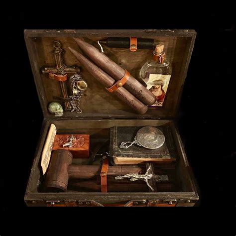 19th Century Gothic Vampire Hunting Kit Unique Victorian Reproduction ...