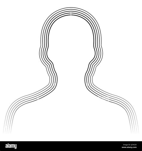 Human Head Outline Drawing