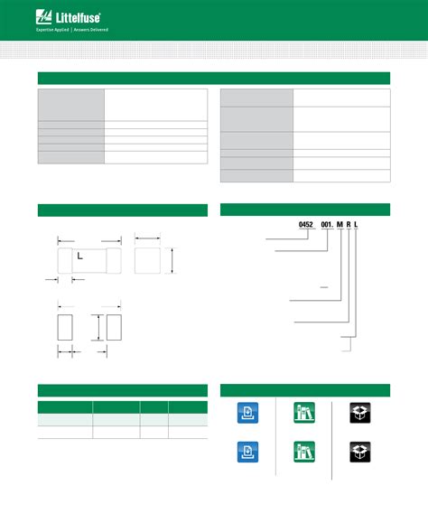 452, 454 Series Datasheet by Littelfuse Inc. | Digi-Key Electronics