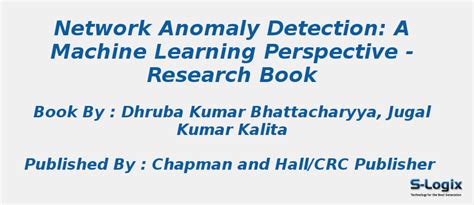 Good Research Books in Network Anomaly Detection | S-Logix