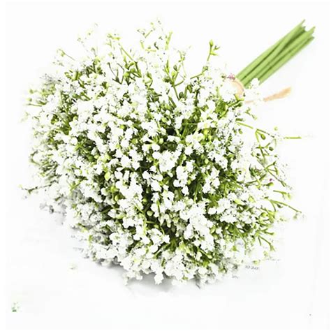 Clearance! Dinmmgg Artificial 12Pcs Babys Breath Artificial Flowers for ...