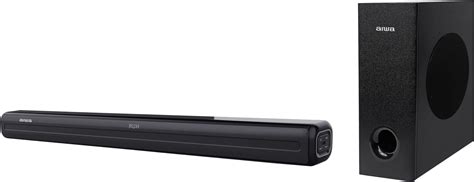 Aiwa Soundbar | Portable Soundbar with Powerful Bass, and Built-in ...