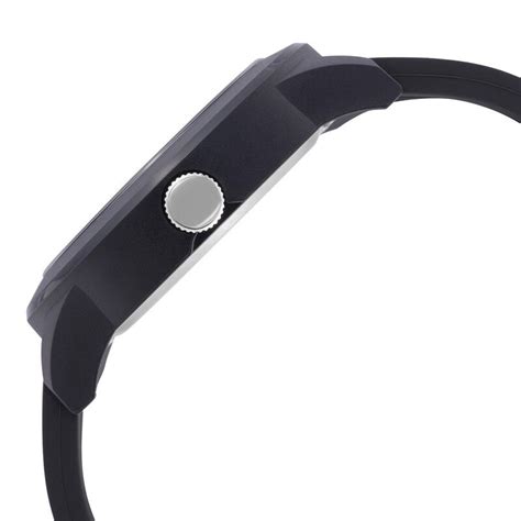 Fastrack Space Rover Quartz Analog Black Dial Silicone Strap Unisex Watch