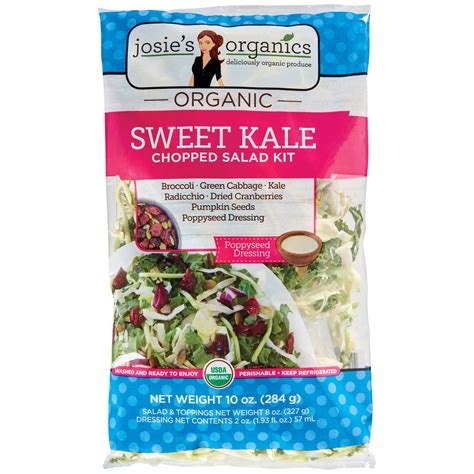josie's organics Chopped Salad Kit - Sweet Kale - Shop Salads at H-E-B