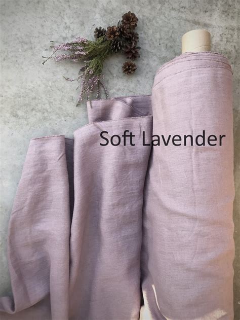 Soft 100% Linen Fabric by the Yard/ Meter Stonewashed 200 - Etsy India