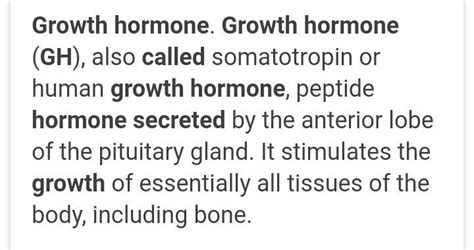 Deficiency of growtg hormone and excess secretion of growth hormone is ...