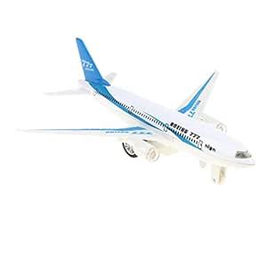 MYADDICTION Alloy Airplane Model Boeing 777 Airliner Toy for Kid Home ...