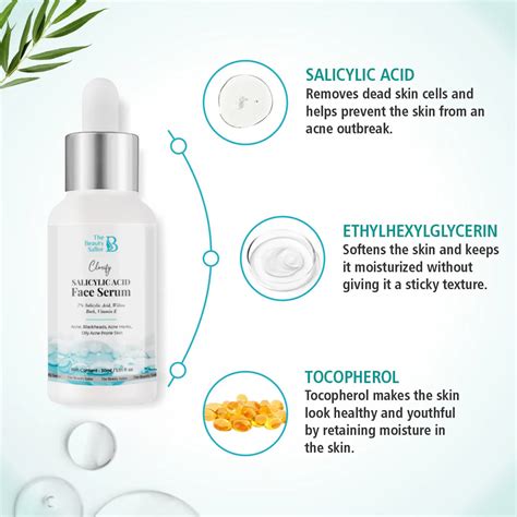 2% Salicylic Acid Face Serum for Acne:The Beauty Sailor