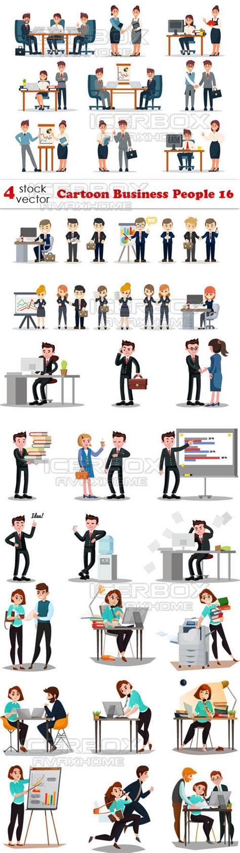 Business Cartoon People Working 的图像结果