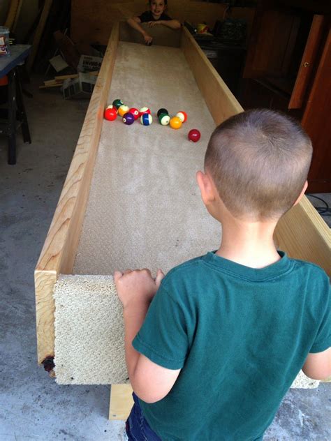 How To Make Your Own Carpet Ball Table at Madeline Jean blog