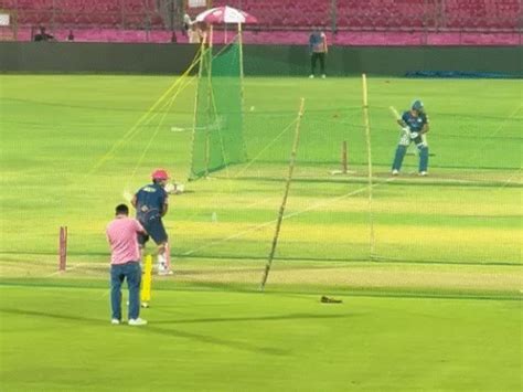 Watch - Vaibhav Suryavanshi bats in nets beside Rohit Sharma: Hardik ...