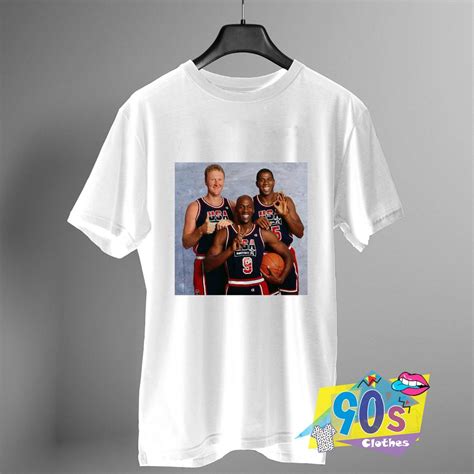 Michael Jordan Magic Johnson And Larry Bird T Shirt - 90sclothes.com