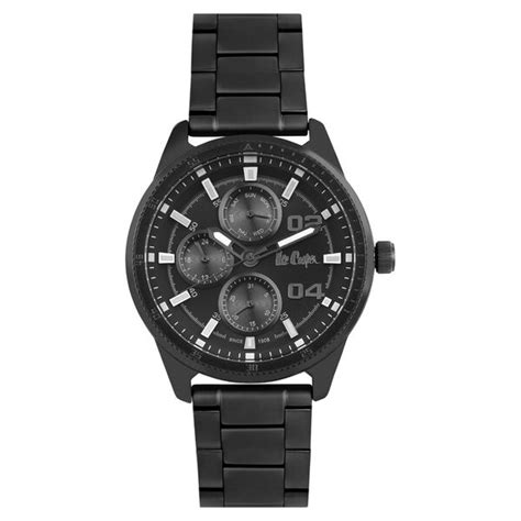 Buy Online Lee Cooper Quartz Multifunction Grey Dial Metal Strap Watch ...