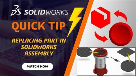 SolidWorks Replace Component in Assembly 的图像结果