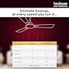 Buy Hindware Smart Appliances Moneta 5 Stars Bldc Fan 1200 Mm ...