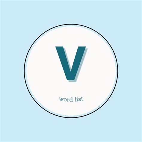 Comprehensive V Words List for Speech Therapy | 250+ Words