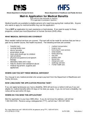 Illinois Medical Benefits Application - Fill Out, Sign & Share Online ...
