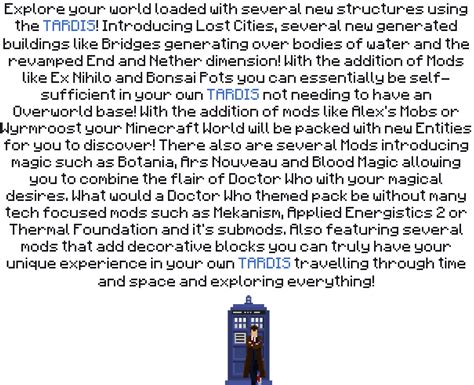 Image result for Doctor Who Mod Showcase